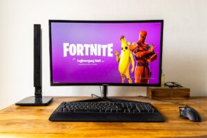 fortnite, workplace, video game